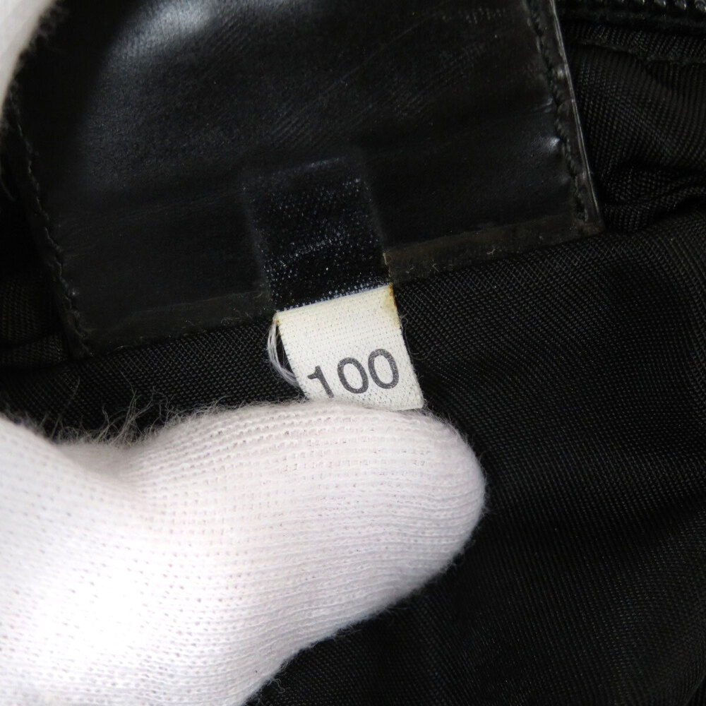 Prada bag Shoulder Black plate Crossbody logo - Picture 7 of 11